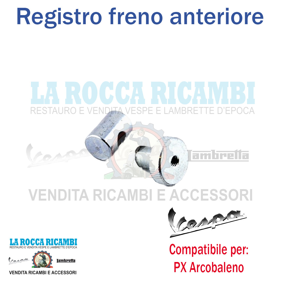 Morsetto Registro Filo Freno Anteriore Vespa PX ARCOBALENO