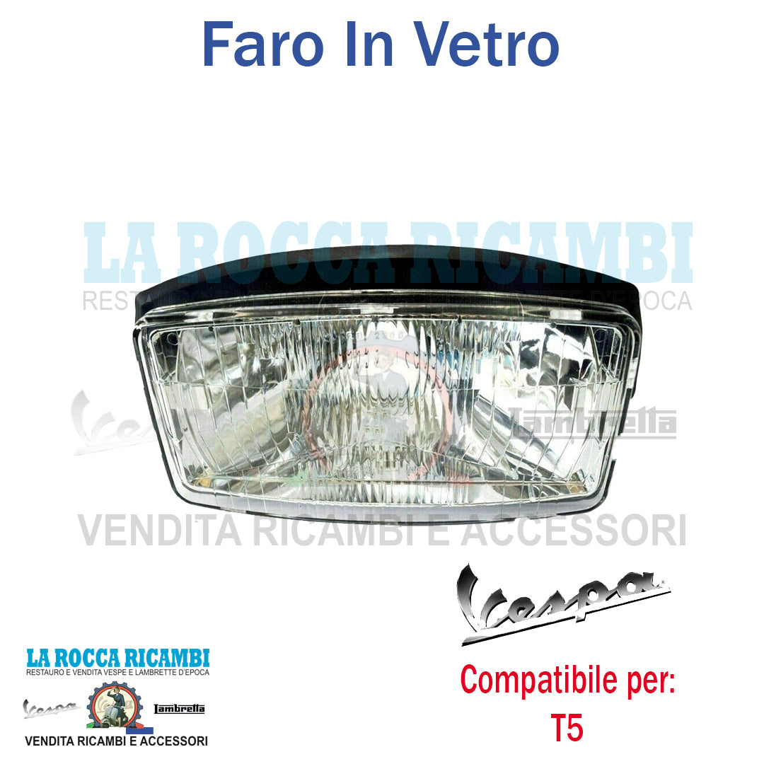 Faro Anteriore In Vetro Vespa T5 - R.O 232834