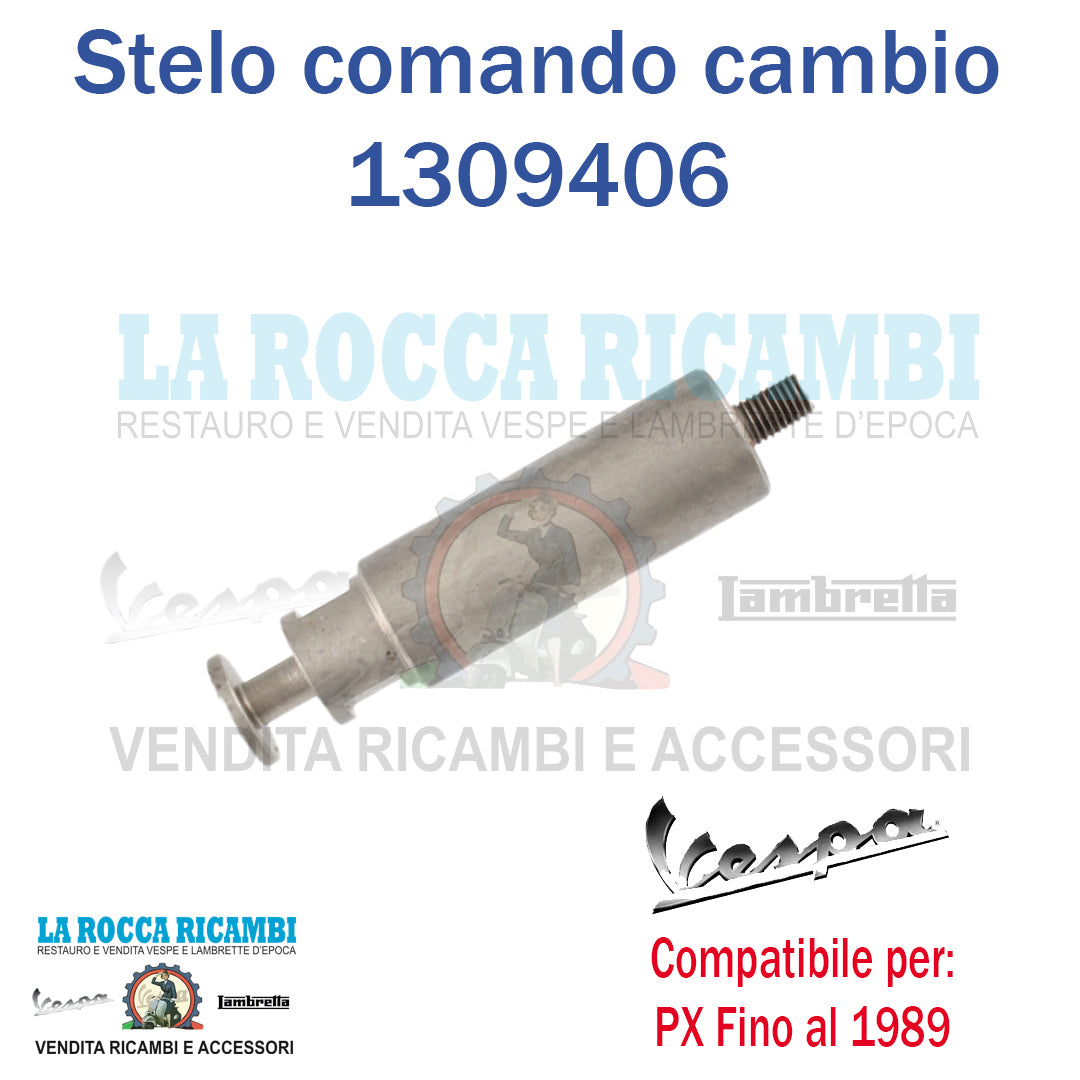 Stelo Comando Cambio Vespa PX Fino Al 1983 - R.O 1309406