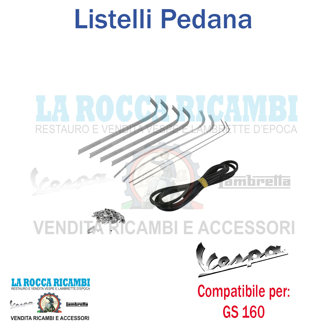 Kit listelli Pedana Vespa GS 160