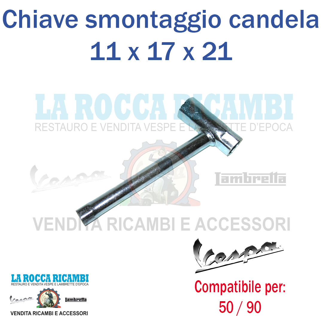 Chiave Candela Vespa 50 - Vespa 90 (11 x 17 x 21)