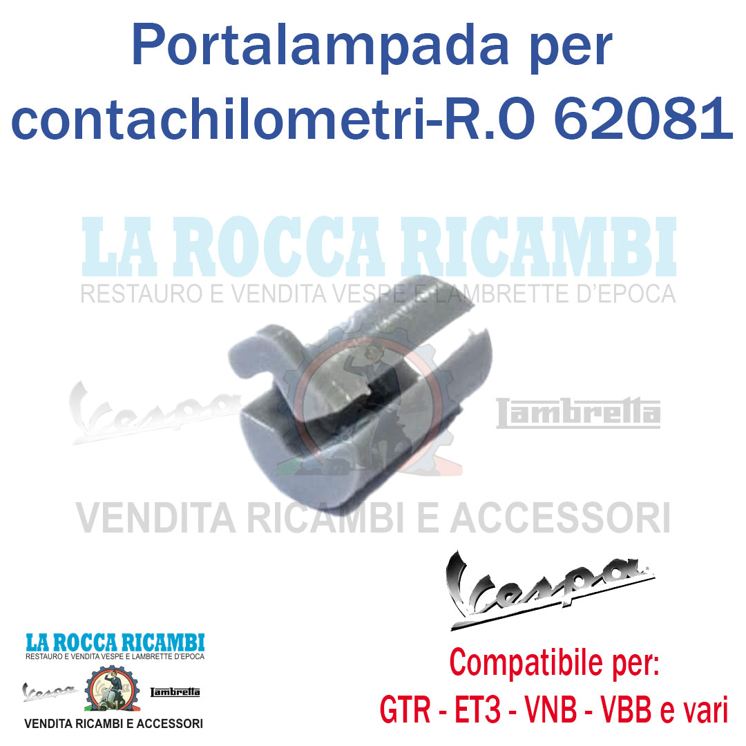 Portalampada Luce Contachilometri Vespa PRIMAVERA - RALLY - SS - SUPER - GTR