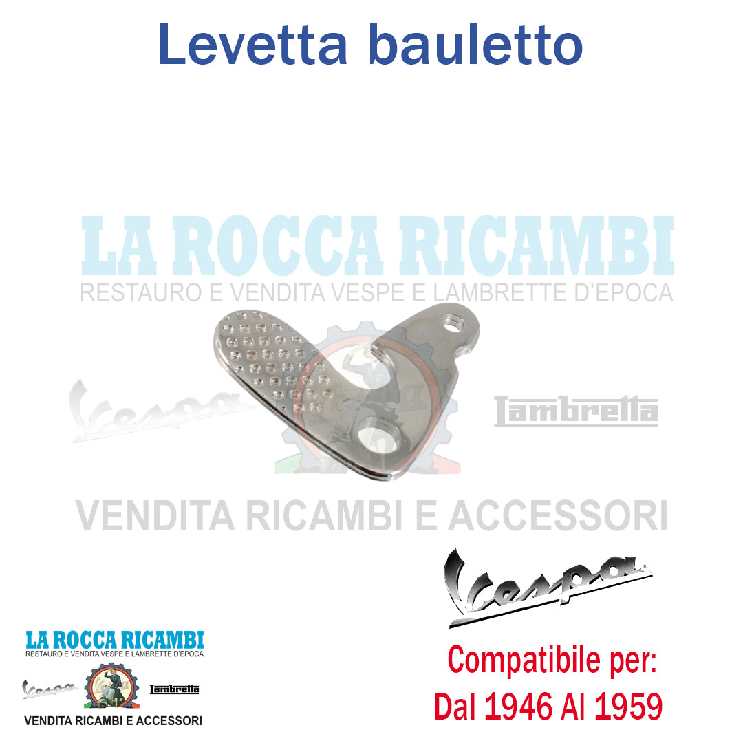 Levetta Chiusura Portellino Bauletto Vespa V 30 - VM - VN - VNB - VB1 - GS 150