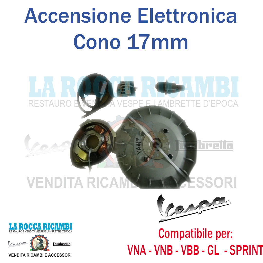 Accensione Elettronica Cono 17 Vespa VNA - VNB - VBB - GL - GT - SPRINT - GTR