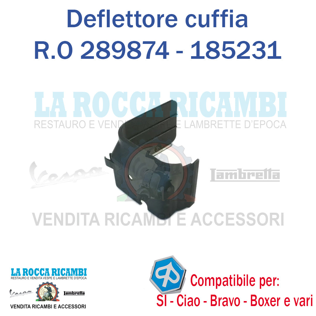 Cuffia Deflettore Cilindro Motore PIAGGIO SI - CIAO - BOXER - BOSS - BRAVO - GRILLO