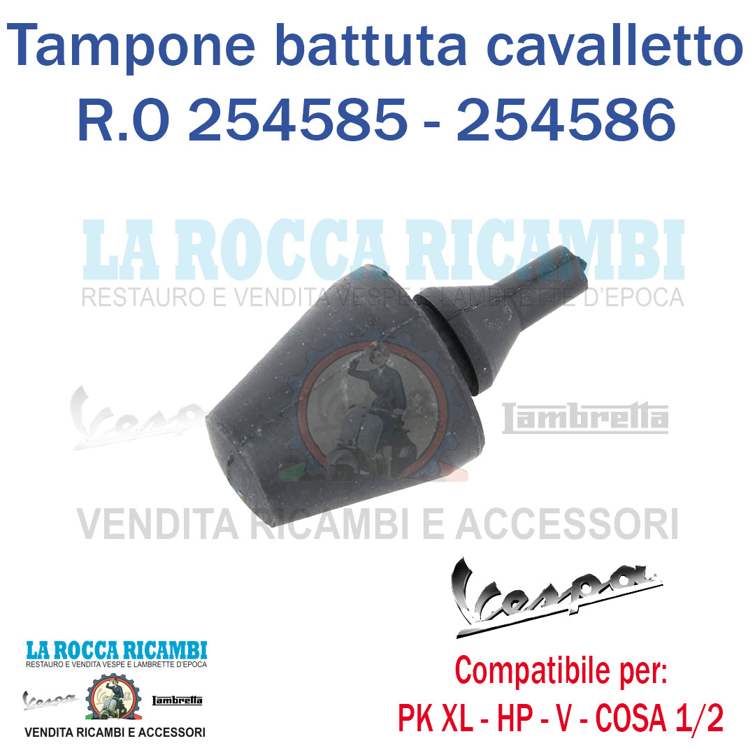 Gommino Tampone Battuta Cavalletto Vespa PK XL / HP / FL / V - COSA 1 / COSA 2