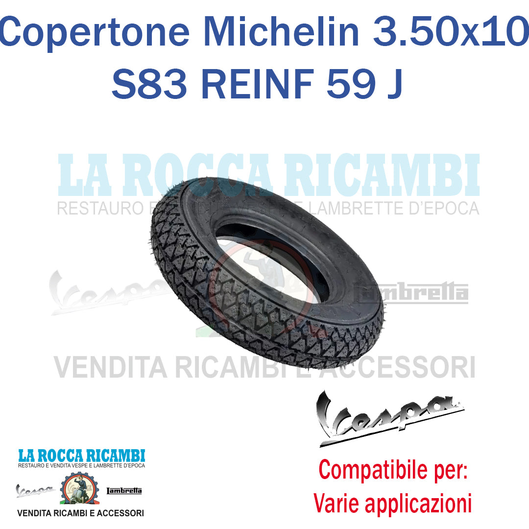 Copertone MICHELIN S83 - REINF 59 J Vespa 3.50 X 10