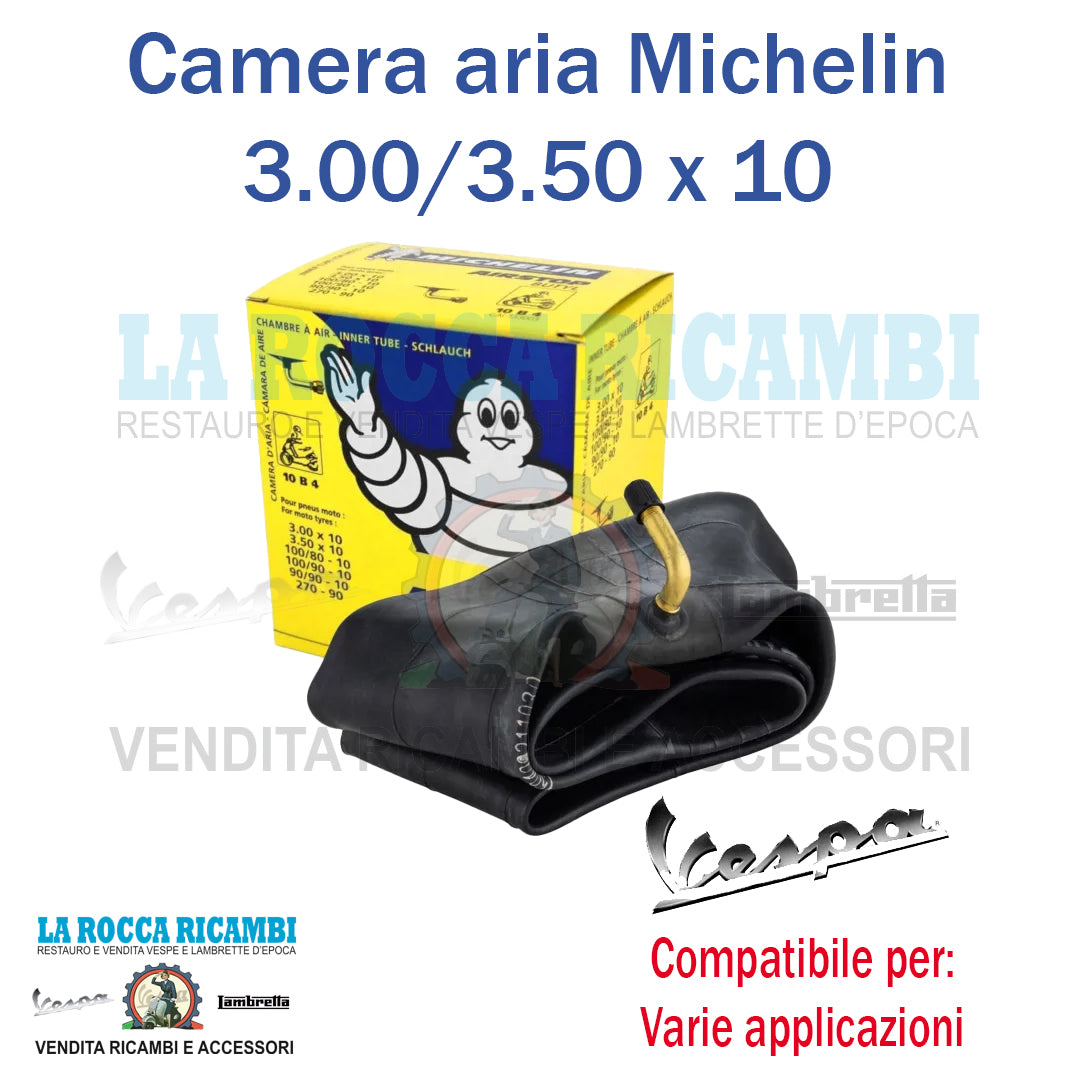 Camera Aria MICHELIN 10 B4 Valvola 90° Vespa 3.00 / 3.50 x 10
