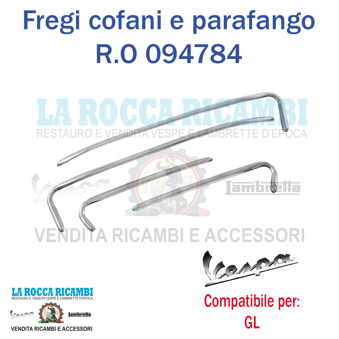 Kit Fregi Cofani e Parafango Vespa GL 150 (VLA)