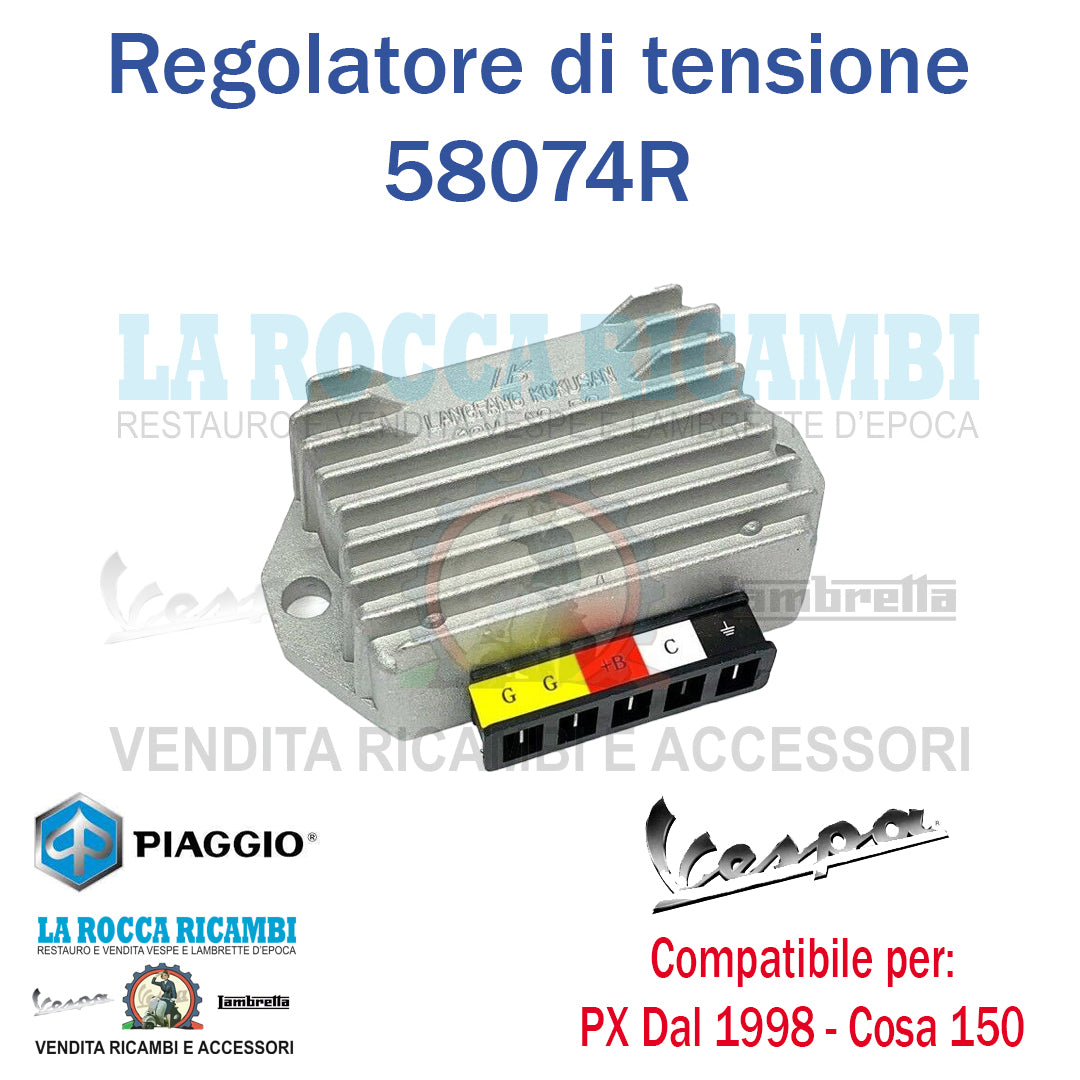 Regolatore Di Tensione Vespa COSA 150 - PX 125/150/200 Dal 1998