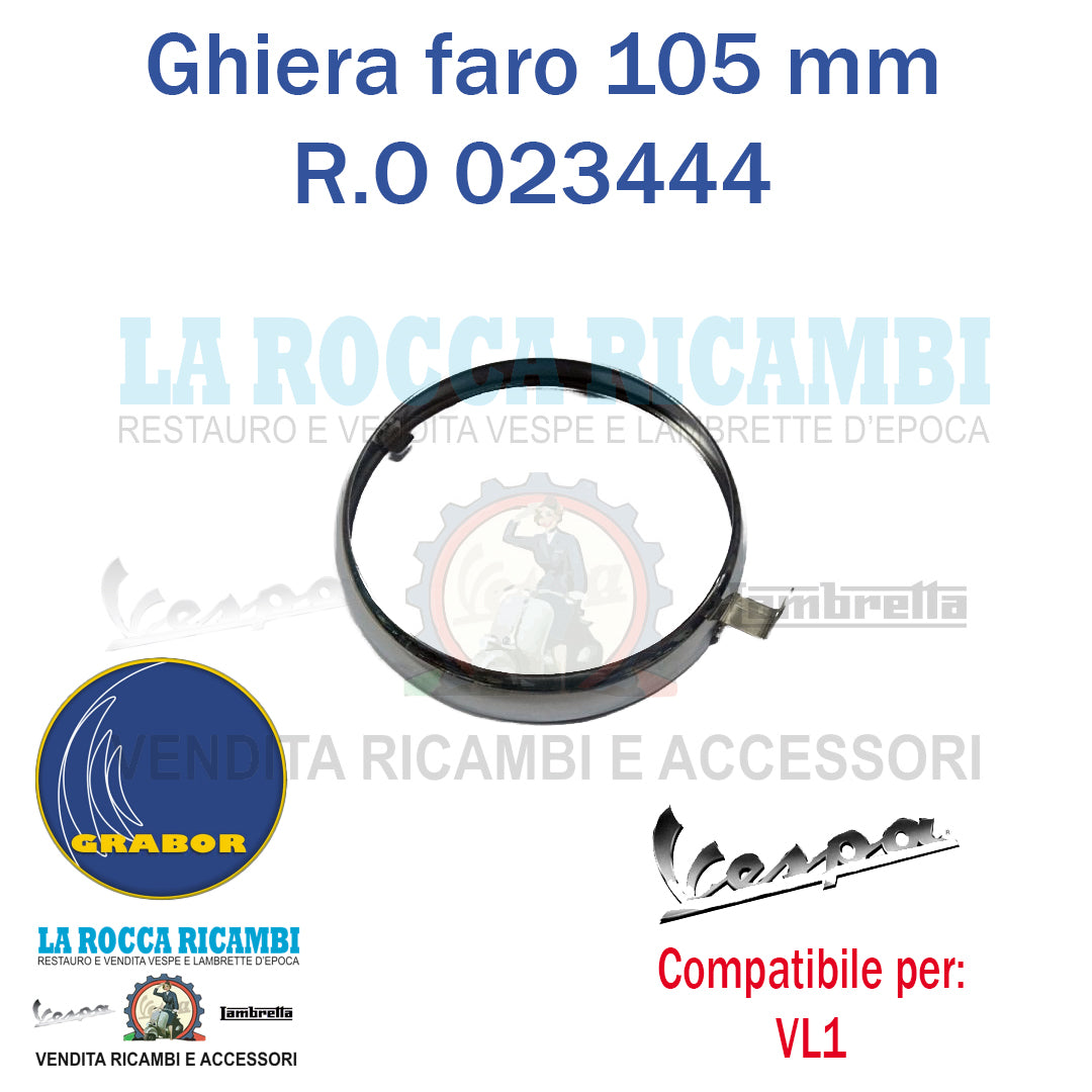 Ghiera Faro Anteriore Vespa Struzzo
VL1