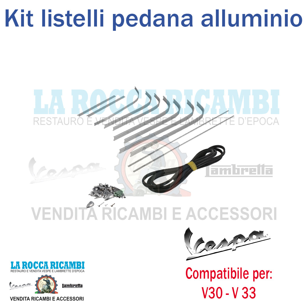 Kit Listelli Pedana Vespa V 30 - V 33