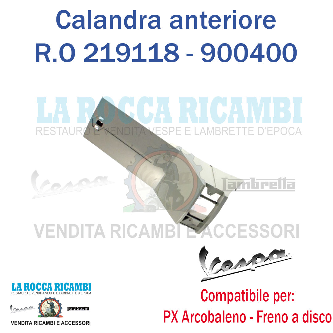 Calandra Anteriore Vespa PX Fino al 2001 Logo Esagonale