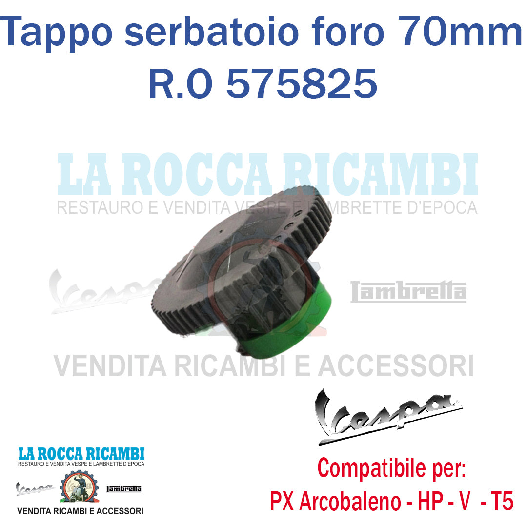 Tappo serbatoio benzina Vespa PX ARCOBALENO - PK N - V - HP - T5