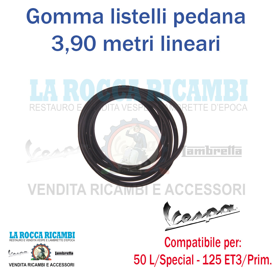 Gomma Pedana Vespa 50 L / SPECIAL - 125 ET3 / PRIMAVERA