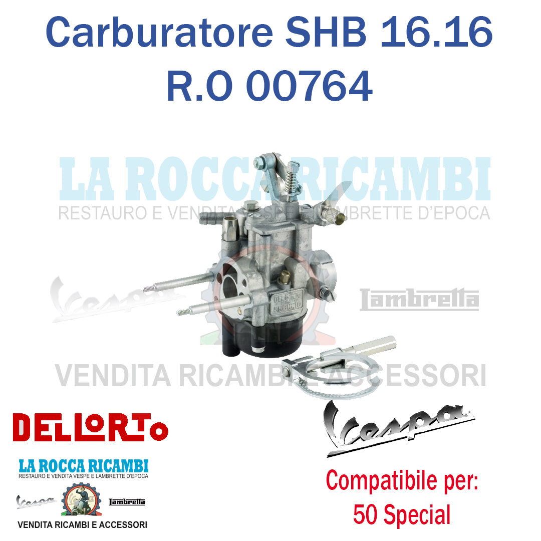 Carburatore SHB 16 16 Vespa 50 L / N / R / SPECIAL