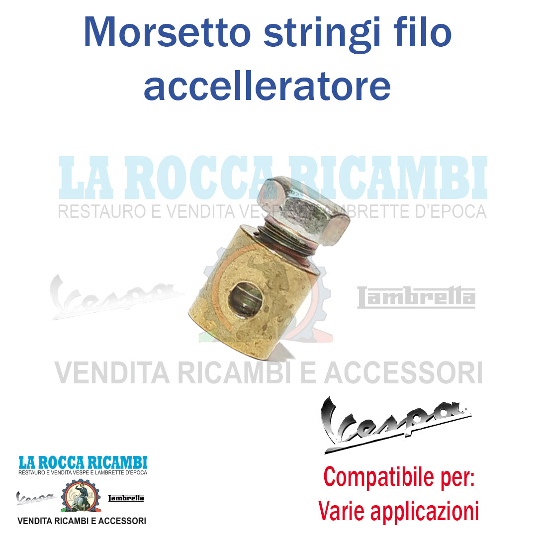 Morsetto Gas / Accelleratore Vespa Universale