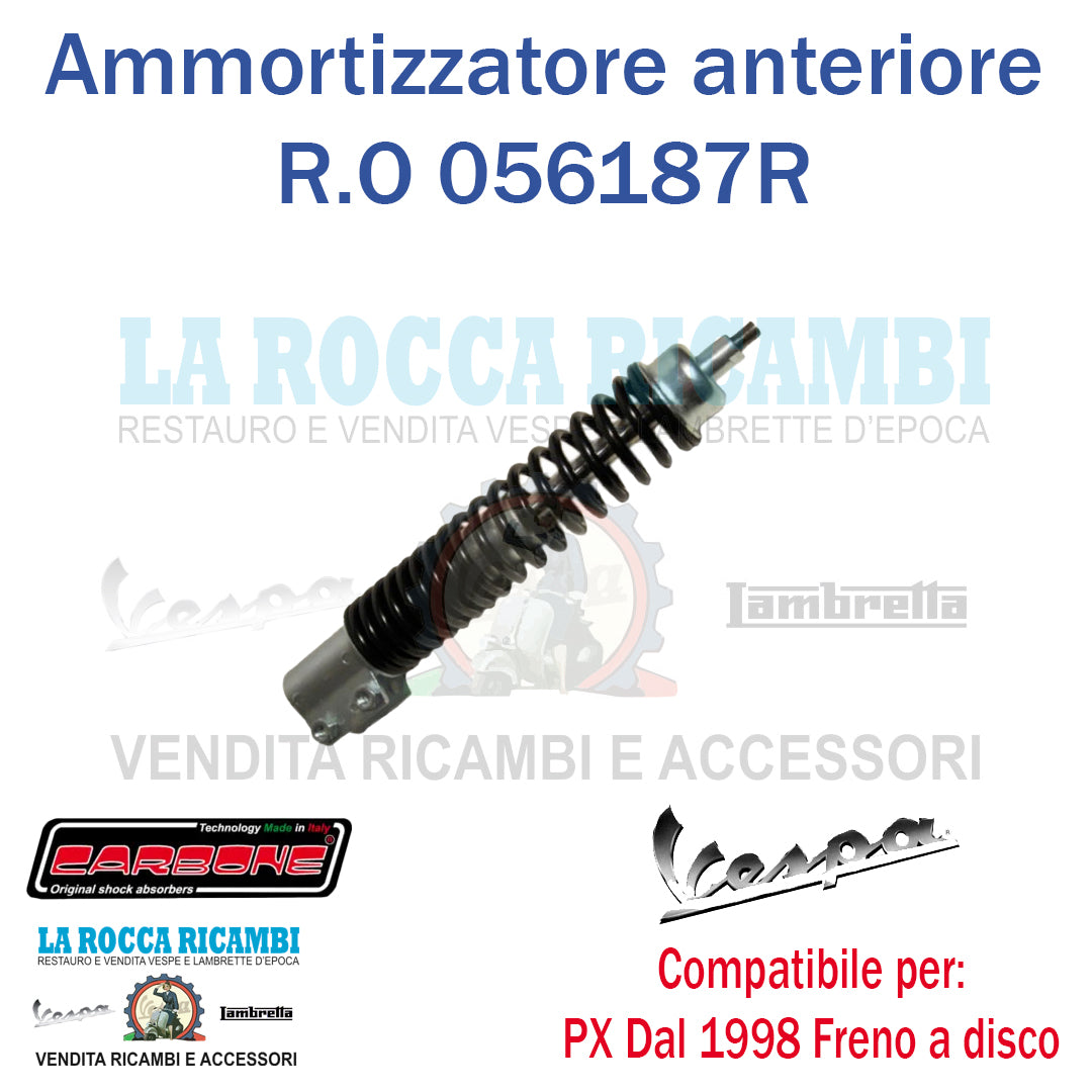 Ammortizzatore Anteriore Vespa PX freno al disco dal 1998