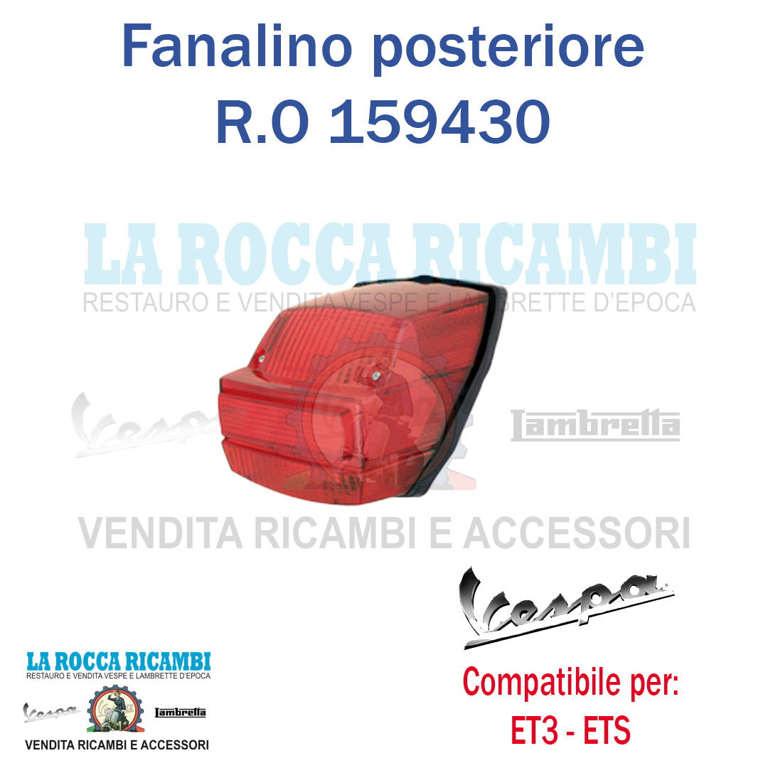 Fanalino Posteriore Vespa ET3