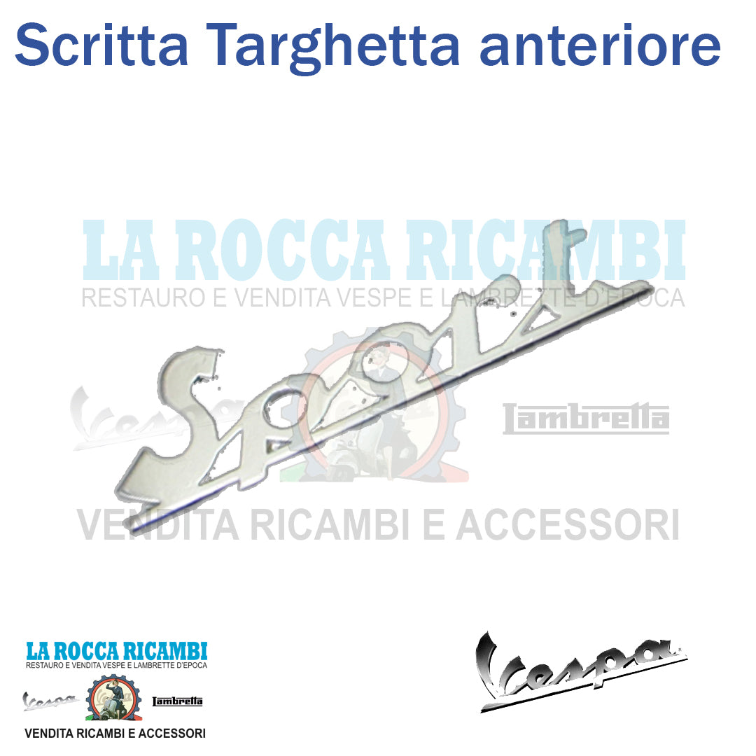 Scritta Anteriore "SPORT" Vespa Super Sport