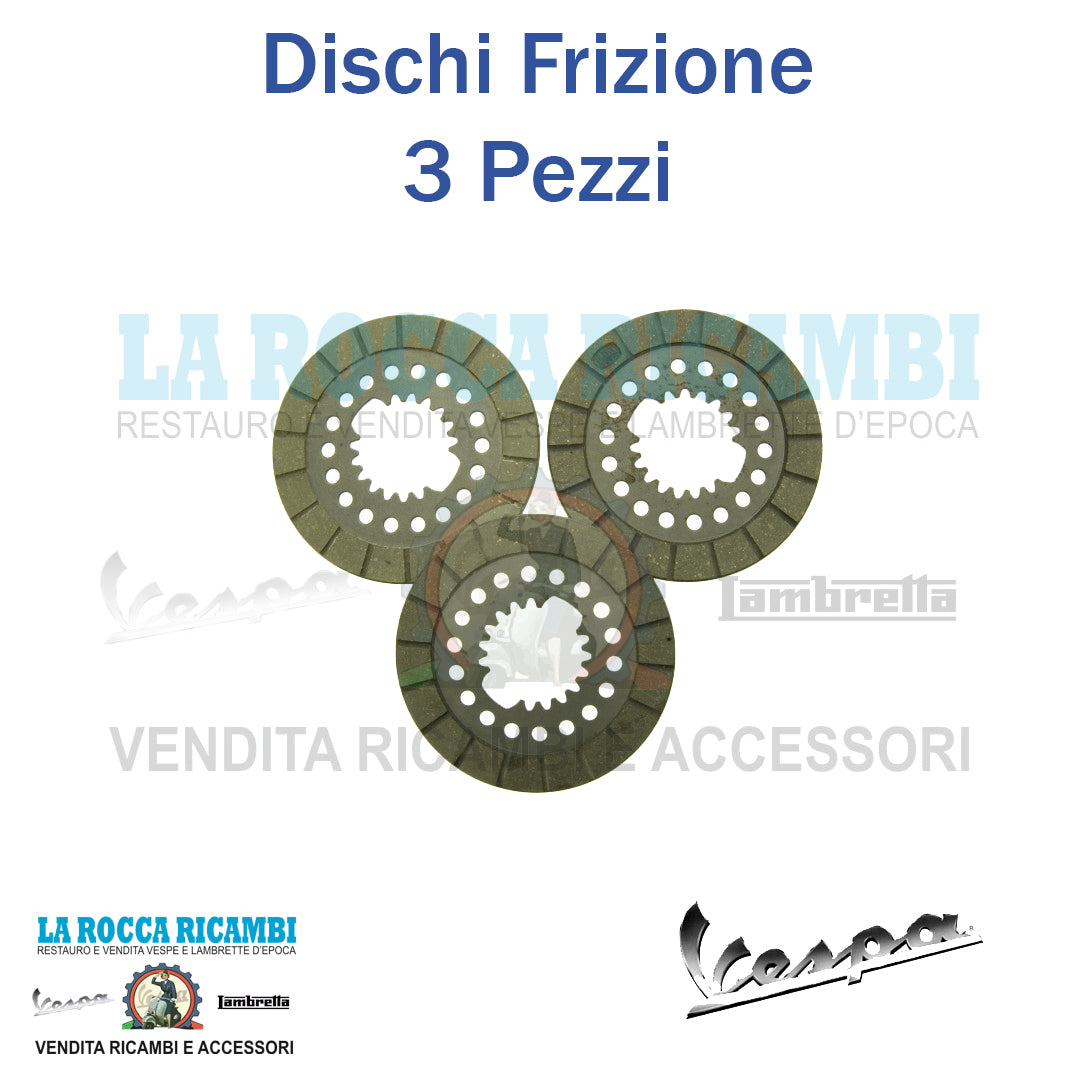 Kit Dischi Frizione Vespa GS 150 (3 pezzi)