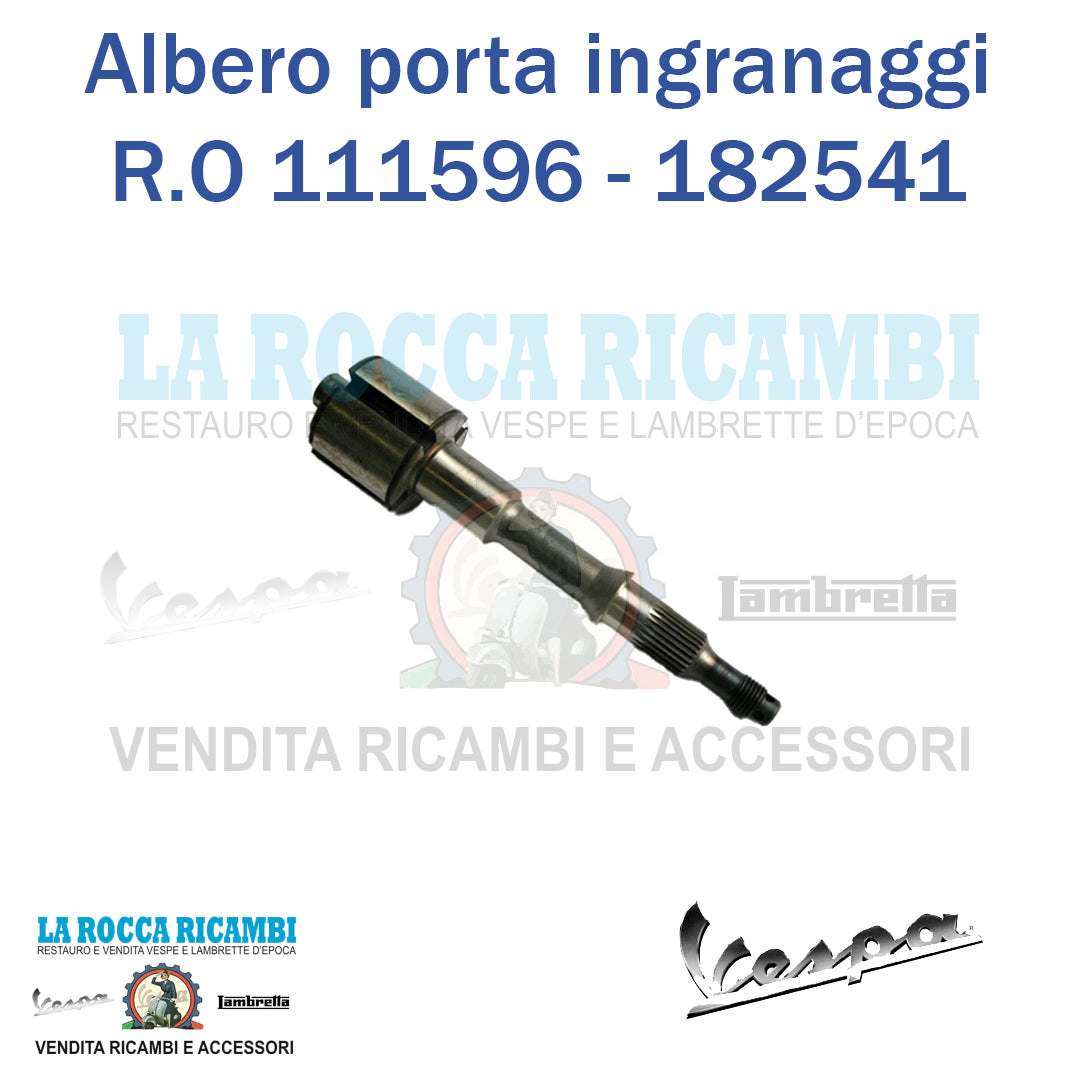 Albero Porta ingranaggi 4 Marce Vespa 50 SPECIAL - ET3 - PK S - PK XL - HP - V