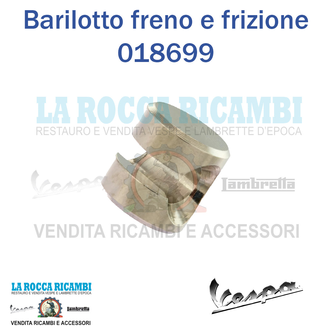Barilotto bussolotto per leve freno e frizione Vespa Vespa 50 Special - 125 ET3 - 125/150/200 PX - T5