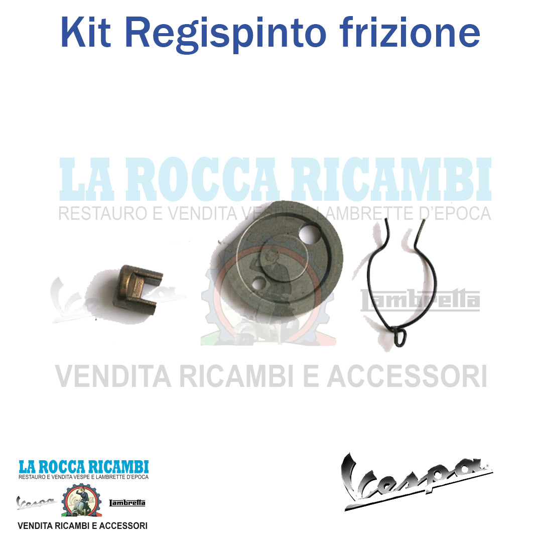 Kit rallino piattello molla spingidisco frizione Vespa PX 200 / T5