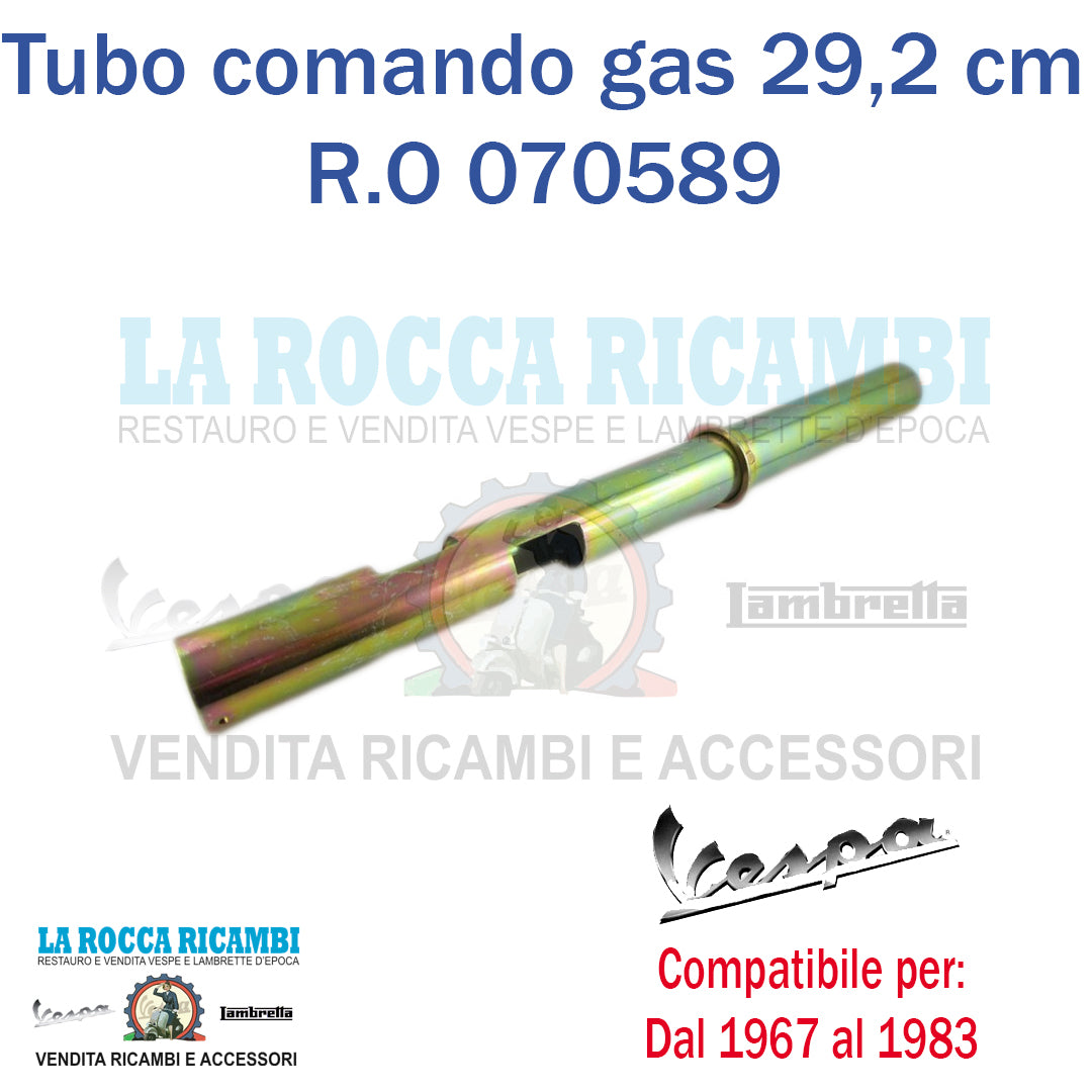 Tubo Comando Gas Accelleratore Vespa GL - GS - PRIMAVERA - RALLY - GT / GTR - SUPER - SPRINT Dal 1967 al 1983