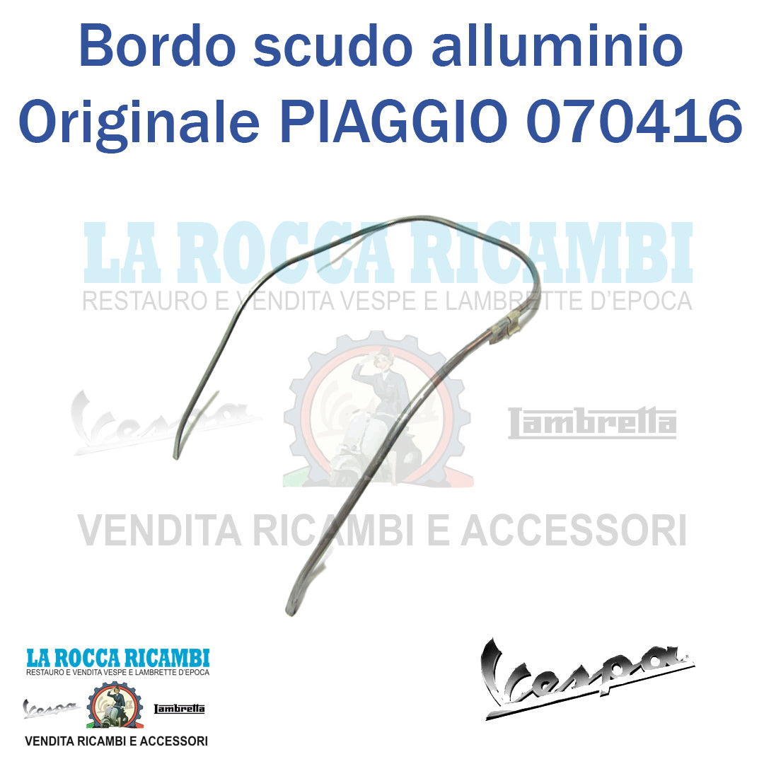 Bordo Scudo In Alluminio Vespa 50 N / L / R / SPECIAL - 125 ET3 / PRIMAVERA