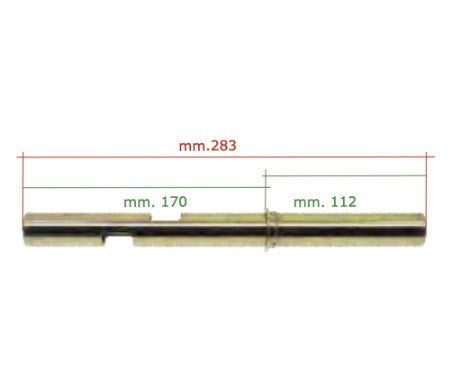 Tubo Comando Gas 283 mm Vespa 50 Special - PRIMAVERA / ET3
