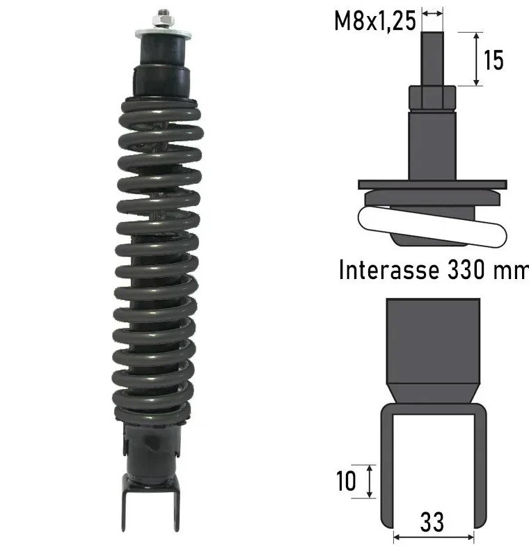 Ammortizzatore Posteriore PIAGGIO Vespa ET2 / ET4