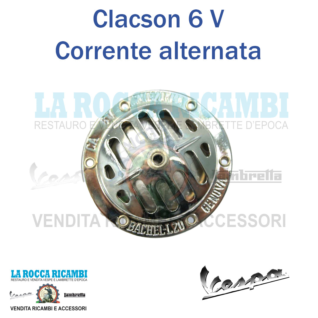 Clacson 6 V Corrente Alternata Vespa 50 - VBB2