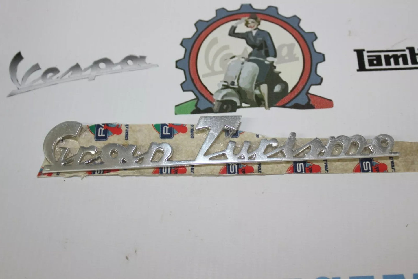 Scritta Posteriore "Gran Turismo" Vespa GT / GTR
