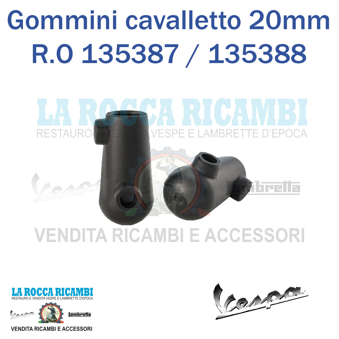 Gommini Scarpette Cavalletto 20mm Vespa 50 N/L/R/SPECIAL/ ET3