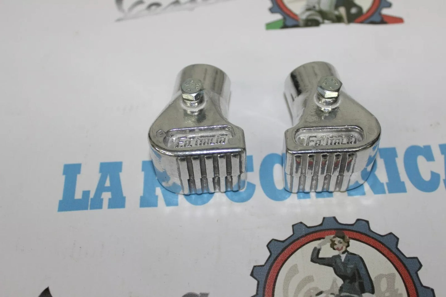 Scarpette Cavalletto Ferro Cromate 22 mm Vespa PX - PK S/XL - HP / V - COSA