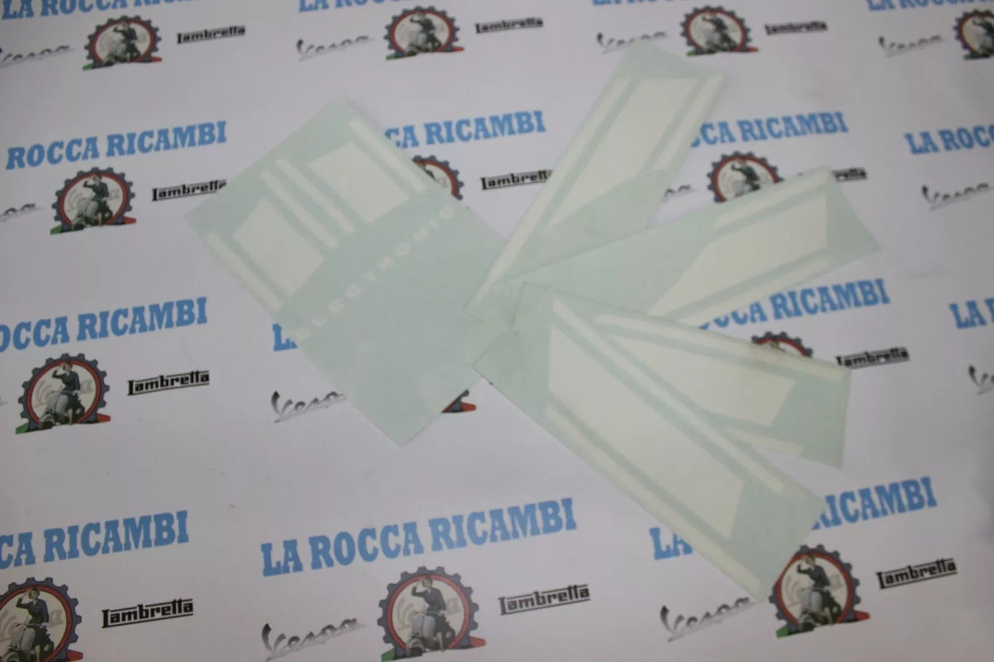 Adesivi / Decalcomanie "ELECTRONIC" Vespa RALLY 180 / 200