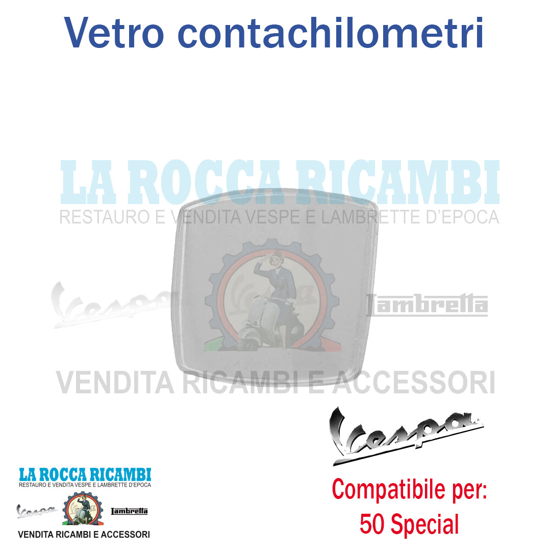 Vetro Contachilometri Vespa 50 - SPECIAL