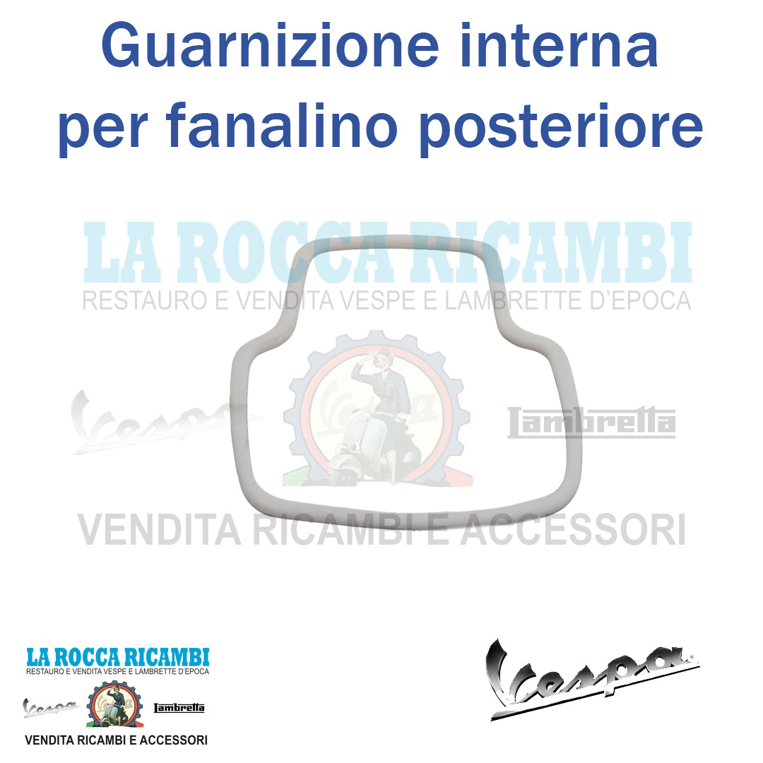Guarnizione Bianca Interna Fanalino Posteriore Vespa PRIMAVERA SIEM