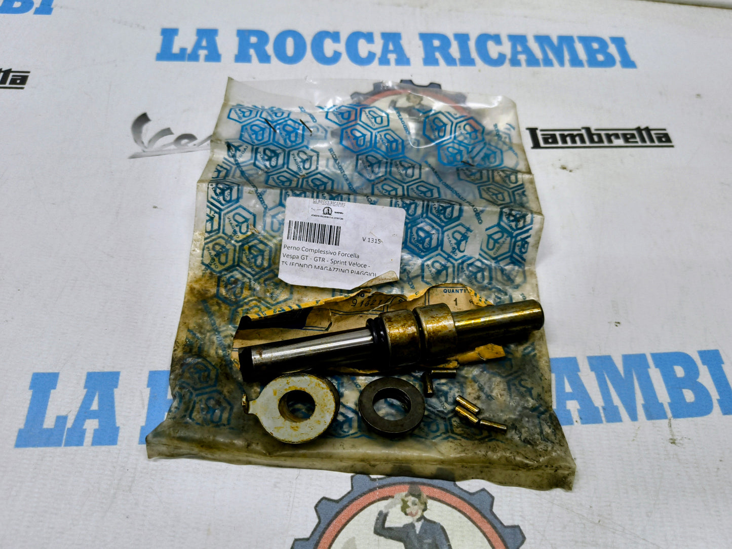 Perno Complessivo Forcella Vespa GT - GTR - Sprint Veloce - TS (PIAGGIO) 91621