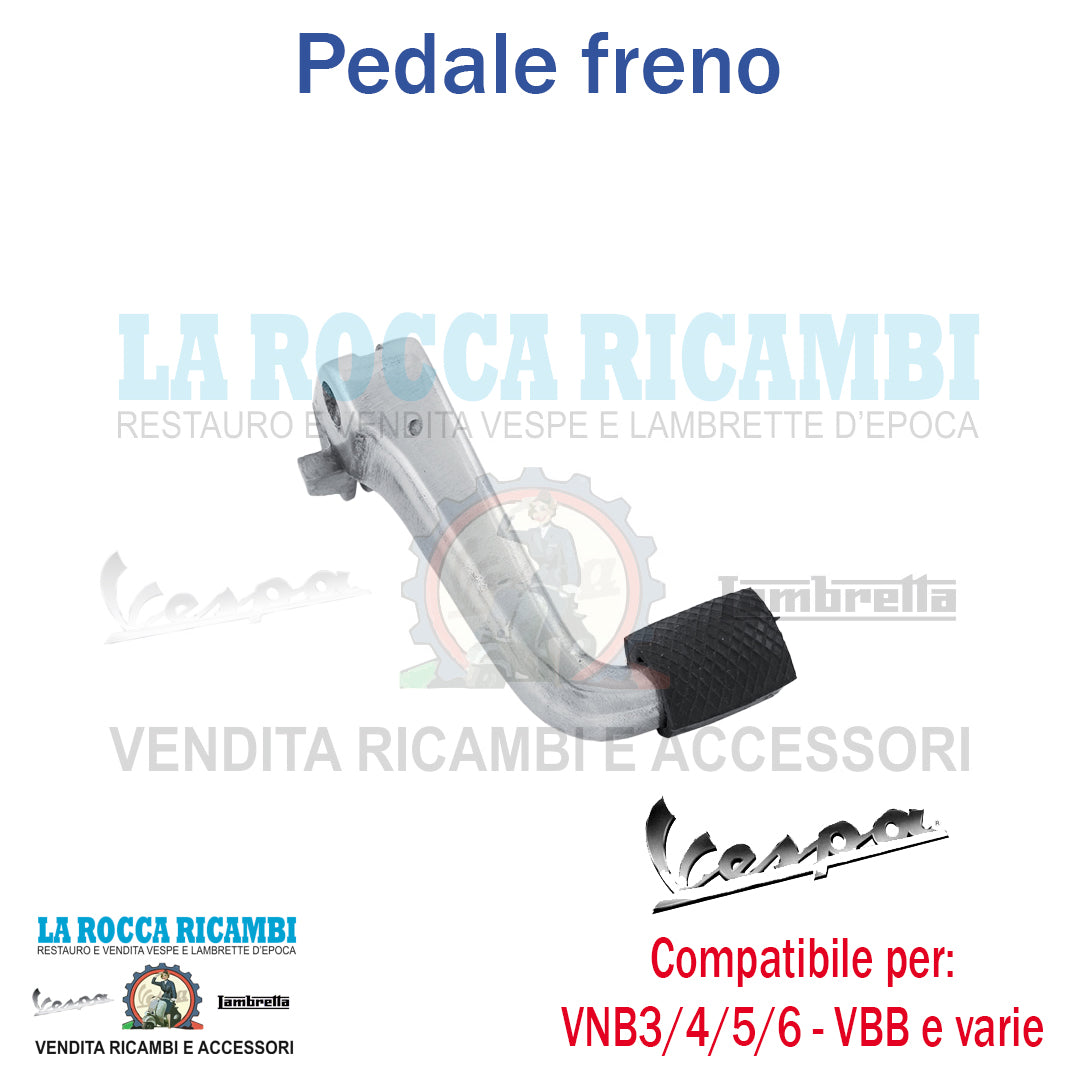 Pedale Freno Vespa Vbb VNB3/4/5/6 - GT / GTR - SPRINT VELOCE - TS