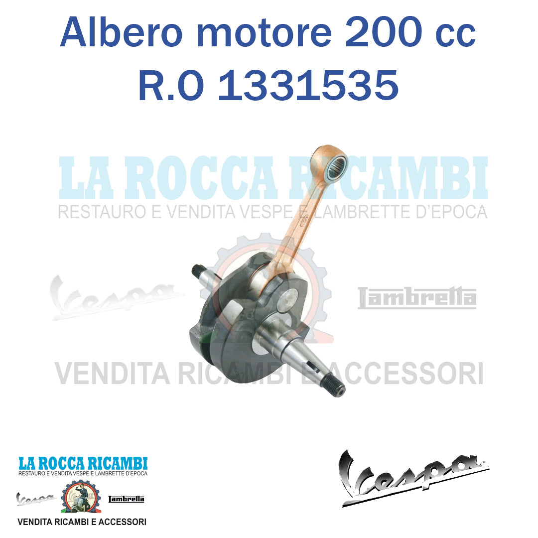 Albero Motore Vespa PX 200 - COSA 200 - R.O 1331535