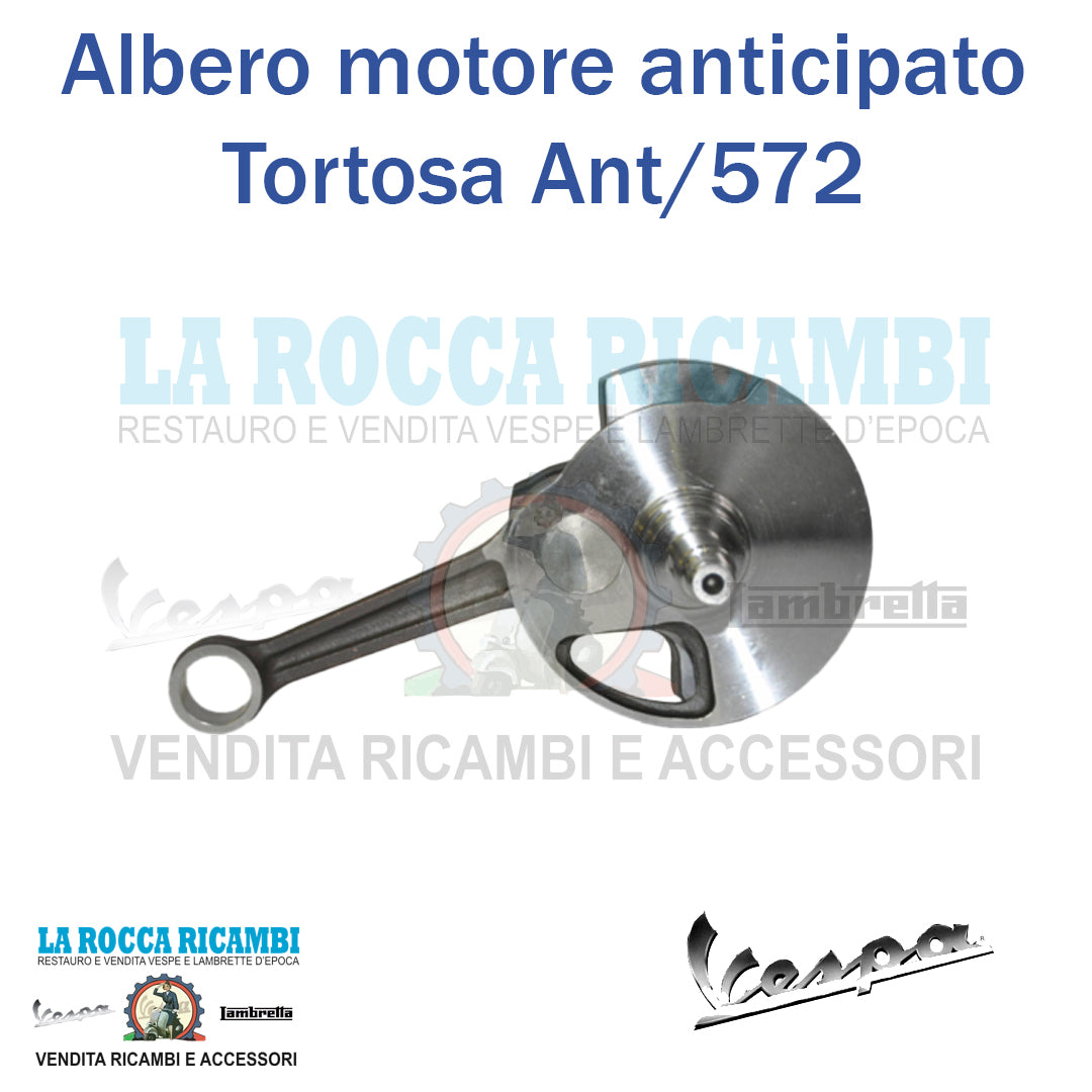 Albero Motore Anticipato Vespa PX 125/150