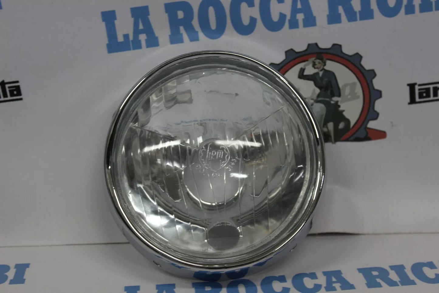 Faro Anteriore in Vetro Vespa VNB 3/4/5/6 - VBA - VBB - GS 150 VS5 - GS 160 VSB1