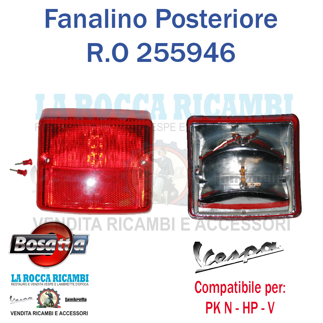 Fanalino Fanale Posteriore Vespa PK HP - V FL