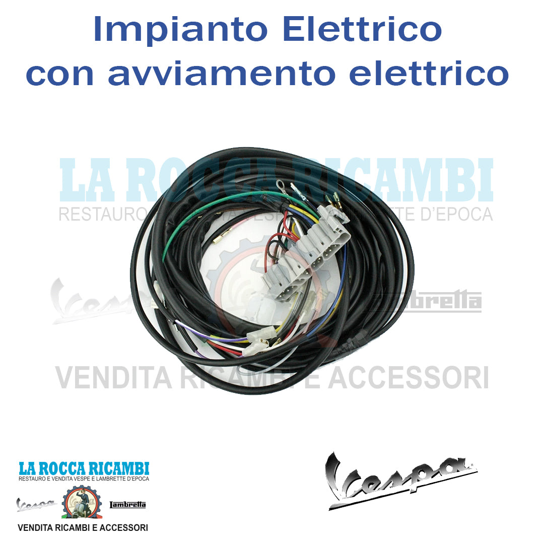 Impianto Elettrico Vespa PK 50 N Con Avviamento Elettrico