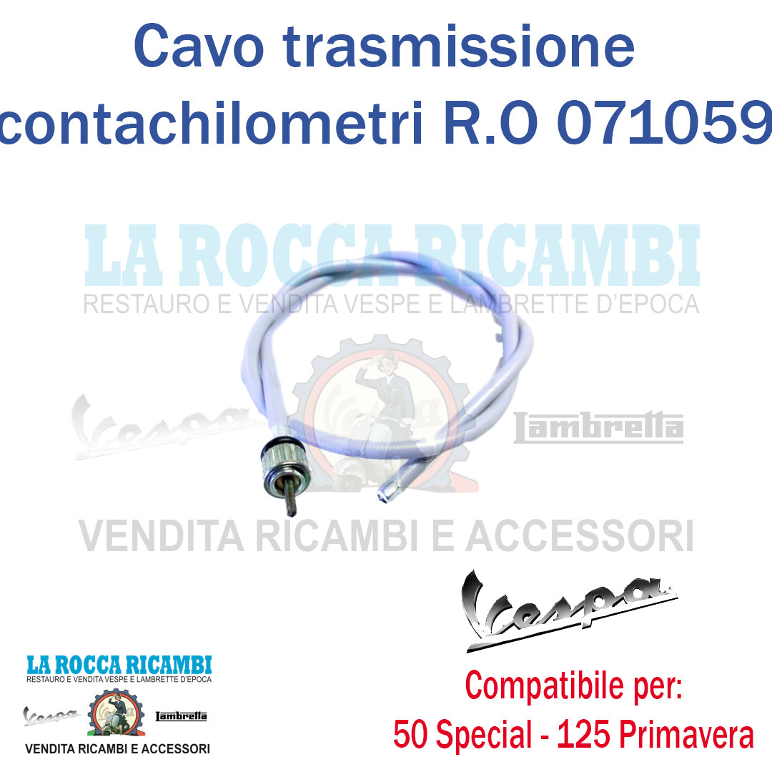 Cavo Trasmissione Contachilometri Vespa 50 L / N / R / SPECIAL - 125 PRIMAVERA