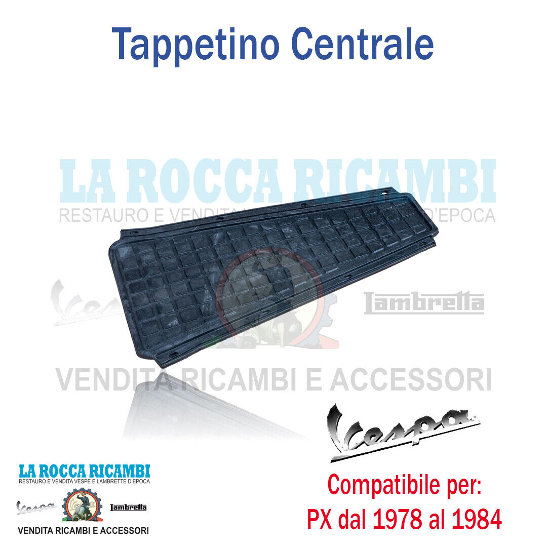 Tappetino Tappeto centrale in gomma Vespa PX 125/150/200 fino al 1982