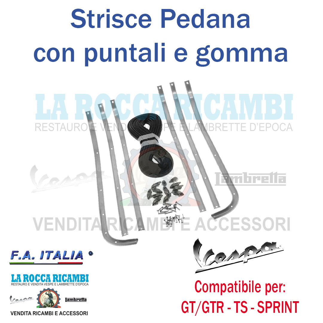 Kit Listelli Pedana Vespa GTR- SPRINT VELOCE - TS