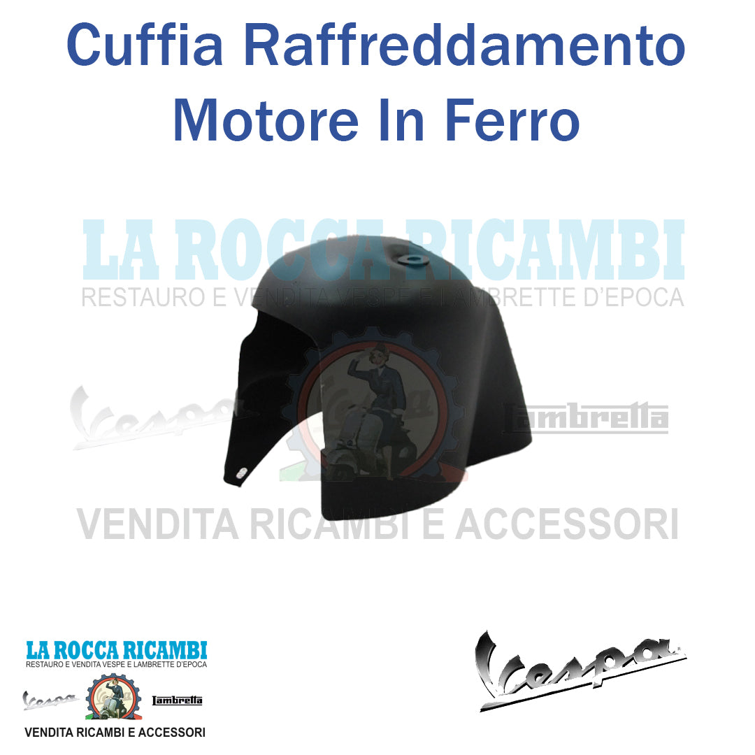 Cuffia Motore In Ferro Vespa VBB / VNB / SPRINT / GTR / SUPER / GL - R.O 151285
